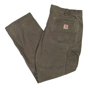 CARHARTT - 102802-217 Men's Rugged Flex Rigby  Relaxed Carpenter Pants - 42x30